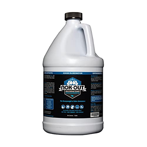 NOK OUT Odor Remover Pet Deodorizer and Cleaning Spray Made in the USA 1 Gallon