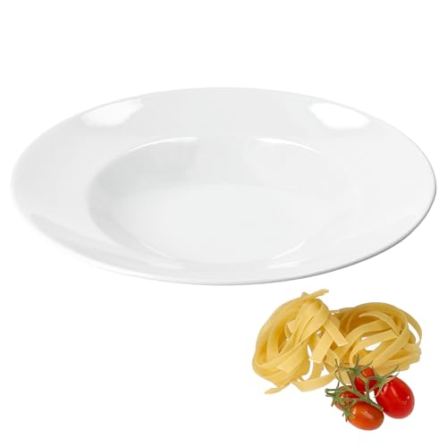 MamboCat Bianco Pasta Teller Ø 30 cm 600ml I weißer...