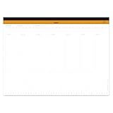RHODIA メモ帳 デスクパッド スケジュール帳 『ウィークリーデスクプランナー』 A3+(42×31.2cm) 60枚入 RHODIA cf194041 オレンジ