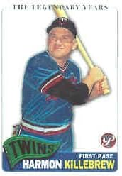 10 Different Harmon Killebrew Baseball Cards In