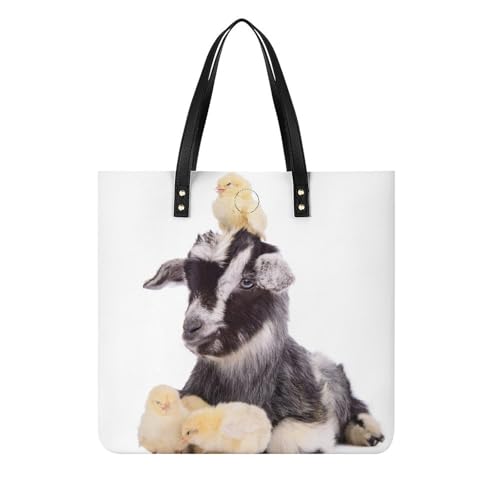 Sac à bandoulière en agneau poussin le grand tote bag de vos souvenirs