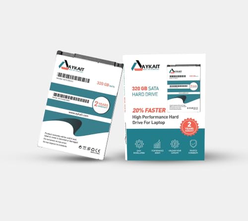 Image of AKT320AB 320GB Internal Laptop Hard Drive - 2.5 Inch Ultra Slim SATA 6Gb /s HDD, 32MB Cache, High-Speed Data Transfer, Reliable Storage for Laptop & PC, Performance with (2-Year Warranty)