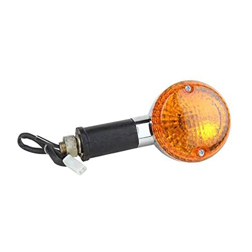 Image of Road Religion Genuine Front /Rear Swiss Indicator /Blinker Set for Bullet, Classic, Standrad, Electra (Pair Of 2, Original) - Orange Lens