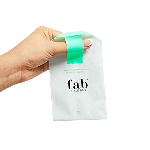 Fab Little Bag Starter Plus Pack - 45 Sanitary Disposal Bags Plus Recyclable Refill Pack for Out and About (45 - Pack) - Thumbnail 5