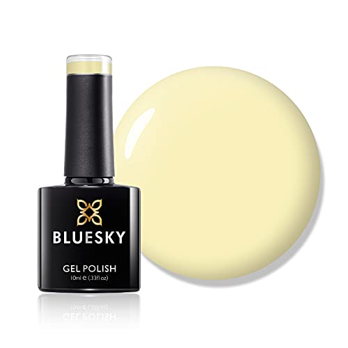 Bluesky Gel Nail Polish Lemon Yellow CS12 Long Lasting Chip Resistant 10 ml (Requires Drying Under UV LED Lamp)