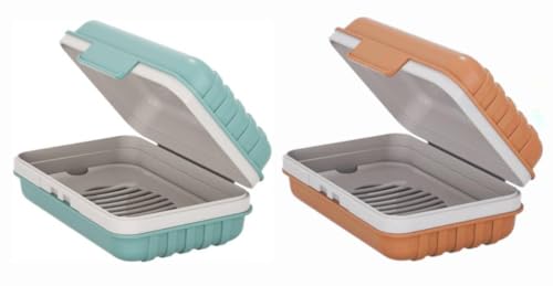 Crasts Travel Soap Container, Soap Bar Holder with Lid, Portable Travel Soap Case, Soap Dish Travel, Suitable for Travel, Camping, Outdoor, Gym, Bathroom Soap Box (B0D8W7JPYY) Amazon Price History, Amazon Price Tracker