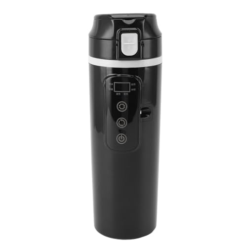 Tetera eléctrica portátil para auto con control temperatura