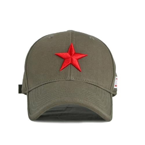 Gorra de béisbol unisex con estrella de cinco puntas miniatura 3