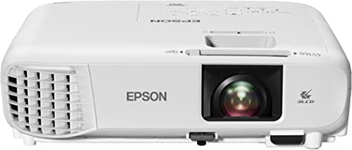 Epson Eb-W49 Data Projector Desktop Projector 3800 Ansi Lumens 3Lcd Wxga (1280X800) White