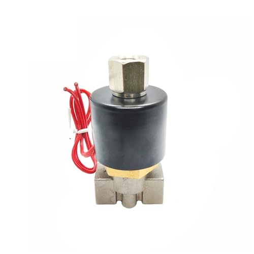 Électrovanne 1/4 en acier inoxydable 24V électrovanne robuste normalement ouverte étanche - 3