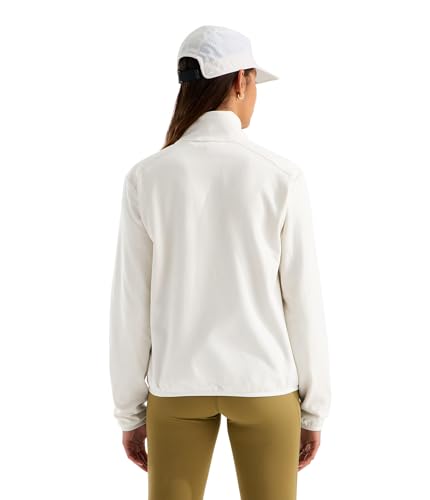 THE NORTH FACE Damen Performance Fleece Full Zip Jacke, White Dune Light Heathe, L – Ansicht 2