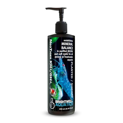 Brightwell Aquatics NeoTiger KH GH+ Mineral for RO/DI Aquariums 250 ml