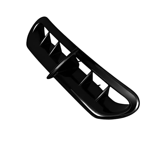 Image of Outer Fairing Vent Accent Compatible with Harley Touring Electra Glide Street Glide Ultra Classic Limited Trike 2014-2024 - Aftermarket Replacement Trim Accent Cover (Black#2)