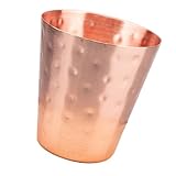 Ldabrye Cocktail-Trinkbecher, 70 ml, Kupfer, tragbar, gehämmert, für Cafés, Milchgetränke, Trinkgeschirr für Heimversammlungen