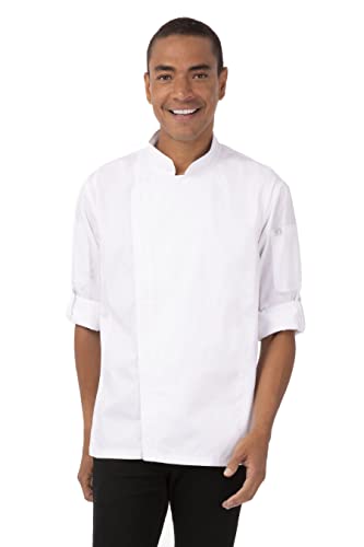 Chef Works Mens Hartford Coat Chef S Jacket, White, Large Us #TOP13