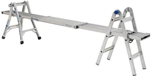 Werner MT-13 300-Pound Duty Rating Telescoping Multi-Ladder, 13-Foot