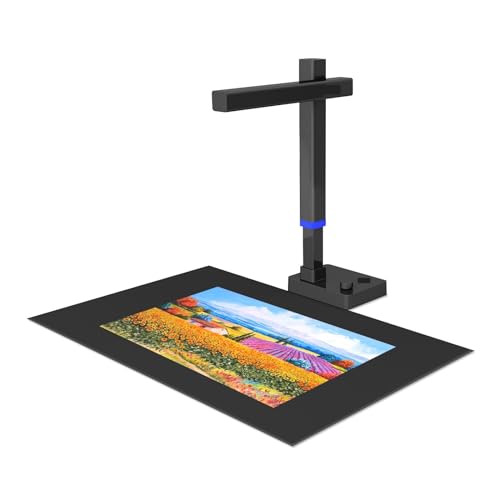 Scanner de documents USB A3 portable pour reunion et apprentissage