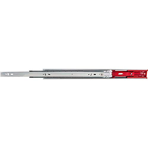 Hardware Resources 303-300-20 Hardware Resources 303-300-20 300 Series 20 Inch EZ Open Side Mount Full Extension Drawer Slide with 90 Pound Weight Capacity and Soft Close - Single