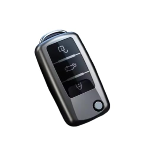 Funda para llave de coche VW Golf 7 y Tiguan MK2 en carcasa gris protectora