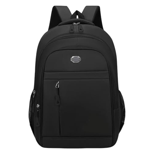Mochilas para laptop de 15.6 pulgadas, mochila de trabajo, mochila escolar, mochila universitaria, adecuada para el trabajo, viajes, negocios, universidad, bolsa de computadora para mujeres, Negro