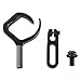 FUNTRESS Bowfishing Arrow Rest Aluminum Alloy Arrow Rest Archery Arrow Rest for Compound Bow Recurve Bow Bow Fishing Accessories (Black)