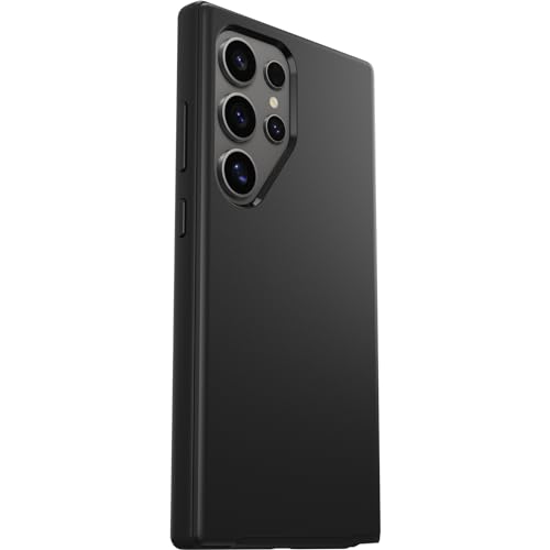 Image of OtterBox Symmetry Case for Samsung Galaxy S24 Ultra, Shockproof, Drop Proof, Protective Thin Case, 3X Tested to Military Standard, Black