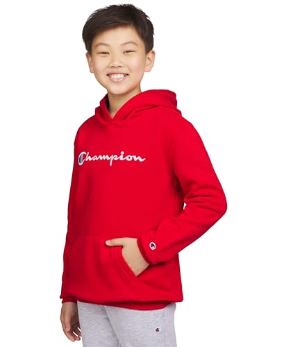 Image of Champion Boys' Boys Hoodie for Kids Sweatshirt Fleece Youth Pullover With Hood