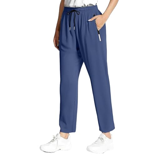 Image of Pants for Women Over 50, Ice Silk Womens Casual Ice Silk Breathable Pants