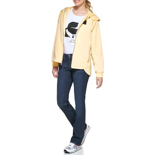 KARL LAGERFELD Women's Lightweight Logo Track Softshell Jacket2