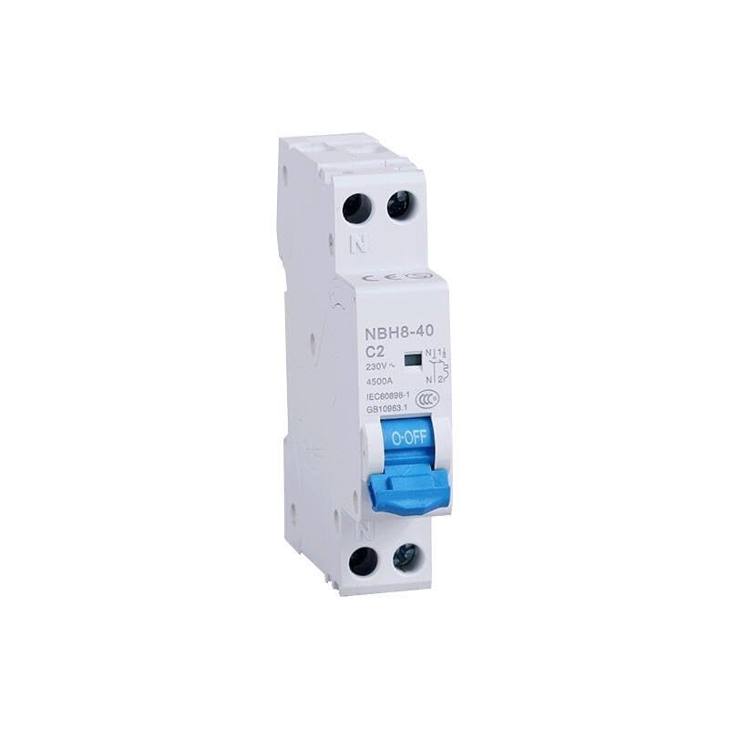 Disjoncteur NBH8-40 C20 1P+N haut rendement pour installation fiable
