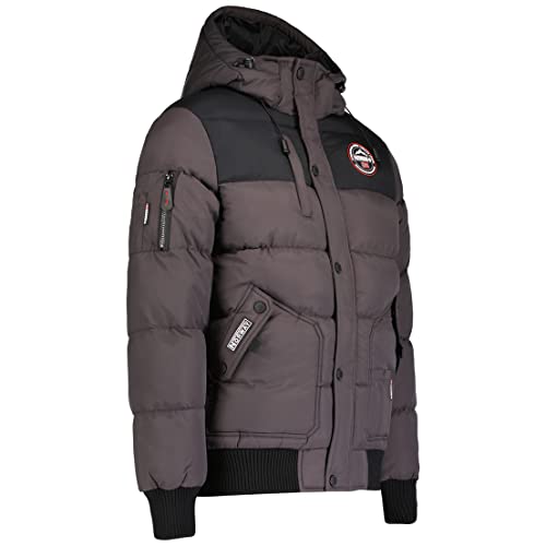 Geographical Norway Verveine Men - Doudoune Homme Veste Automne Hiver - Manteau Chaud Doublure - Blâ€¦ – Vignette