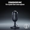 Razer Seiren V3 Mini - Ultra-compact USB Microphone (14 mm Condenser Mic, Supercardioid Pickup Pattern, Tap-to-Mute Sensor with LED Indicator, Built-in Shock Absorber, Plug-and-Play Design) Black #1