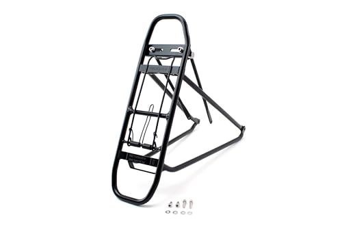 Racktime Unisex – Erwachsene Eco 2 Gepacktrager, schwarz, 1size