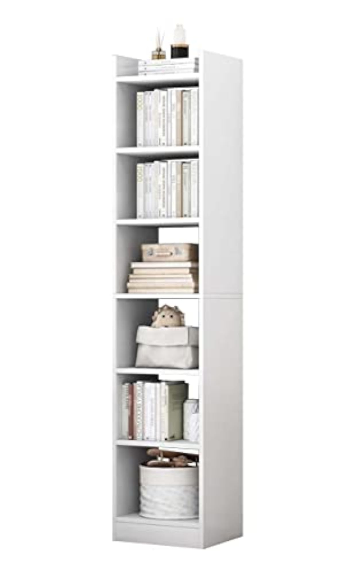 Engineered Wood Bookshelf Multipurpose Storage Rack