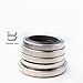 SUS PEFT Double Lip Oil Seal - High-Temperature Resistant Sealing Ring for Gas Compressors & Machinery, 1pcs (35x55x8), Durable, Leak-Proof Performance, Industrial Grade