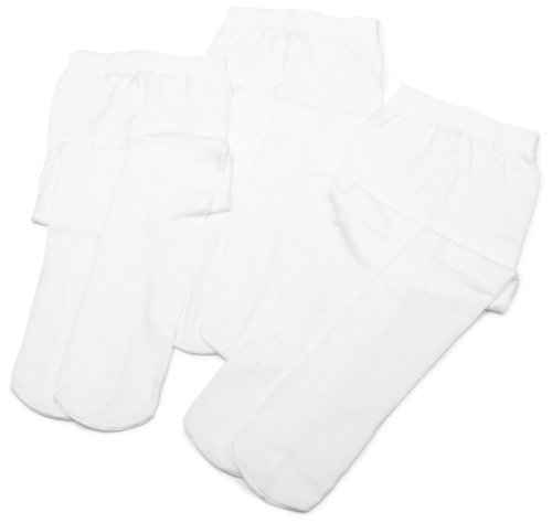 Jefferies Socks Girls 2-6x Microfiber Tight Three Pair Pack