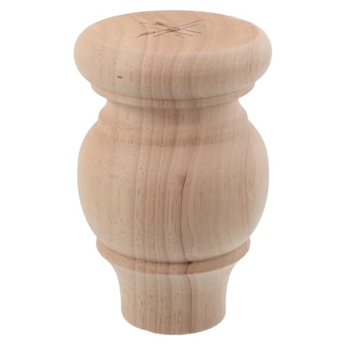 Patas de madera de alta calidad con estructura redonda estable para sofás NUOBESTY 2