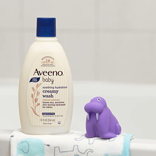 Aveeno Baby 00381371191963 Soothing Hydration Creamy Body Wash With Natural Oatmeal, Baby Bath Wash thumb #2