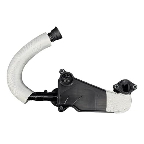 LSHDLAM PC3Z-6A785-A Crankcase Ventilation Oil Separator Assembly CCV Filter Replacement with Aluminum Tube for Ford F250-F550 SuperDuty 6.7 LPowerstroke Diesel 17-24 Direct OEM Replacement