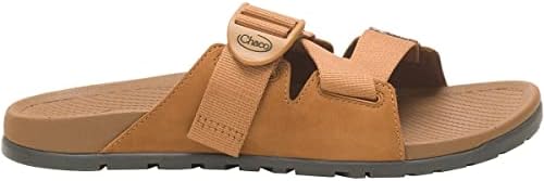 Chaco Women's Lowdown Leather Slide Sandal, Taffy, 9 | Image 4