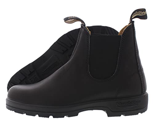 Blundstone Elastic Sided Boot Lined Unisex Shoes Size 5.5, Color: Black/Black-Black