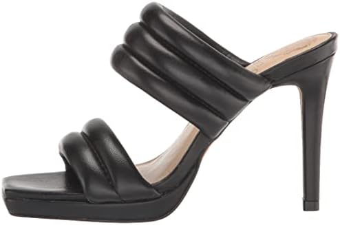 Vince Camuto Women's Footwear Women's Eluinsa Puffy Platform Sandal Heeled, Black, 8 | Image 7