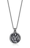 God of War Kratos 3D 925K Silver Pendant | Sterling Silver Men Women Kratos Warrior Silver Handmade Necklace | Custom Handcraft Gift Jewelry
