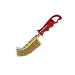 IVY Classic 39300 10-Inch Brass-Coated Steel Scratch Brush - 0.012-Inch Coarse, 1/Card