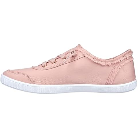 Skechers Women's Bobs B Cute Sneaker in Rose Canvas Cover