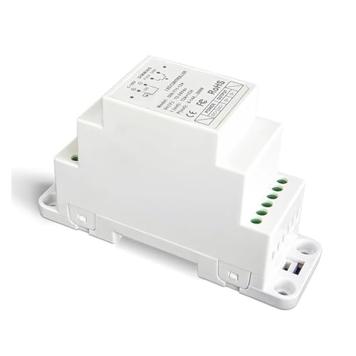 Pilote de gradation LED 0-10V DC12V-24V pour rail DIN