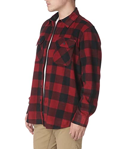 Wrangler Authentics Men's Long Sleeve Heavyweight Fleece Shirt - Image 3