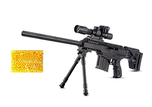 Image of HALO NATION AWM BB Bullet Gun Toy for Airsoft Bullet Gun Toy M955 Sniper Gun 6 Shot Magazine PUBG M4 M16 Airsoft Gun Toy - 500 BB Bullets