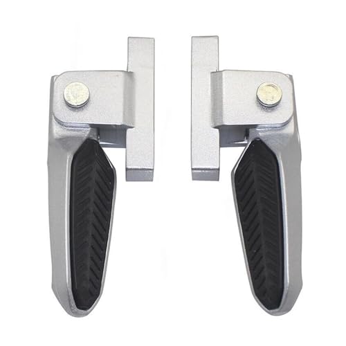 Repose-Pieds Moto Universel : Kit de 2 Pédales Antidérapantes pour Scooter et Moto