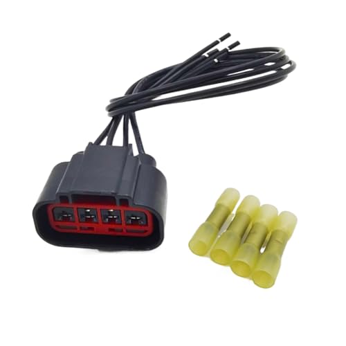 WPT688 HVAC Blower Motor Resistor Connector Wire Harness Pigtail Compatible with Ford Explorer Escape Expedition Mustang Fiesta Lincoln Navigator Mercury 3U2Z14S411ZEA